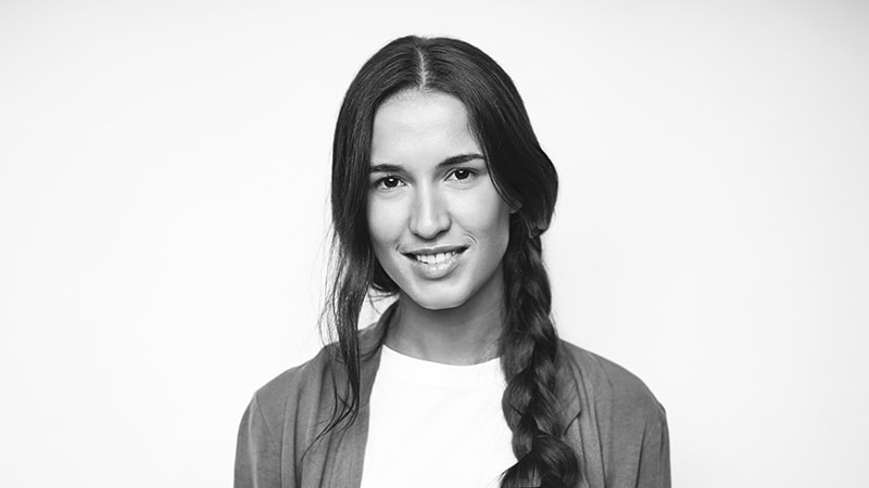 Foto av ung kvinna Foto av ung kvinna