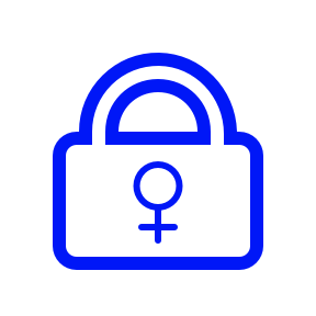 Illustration av kvinnlig sterilisering Illustration av kvinnlig sterilisering